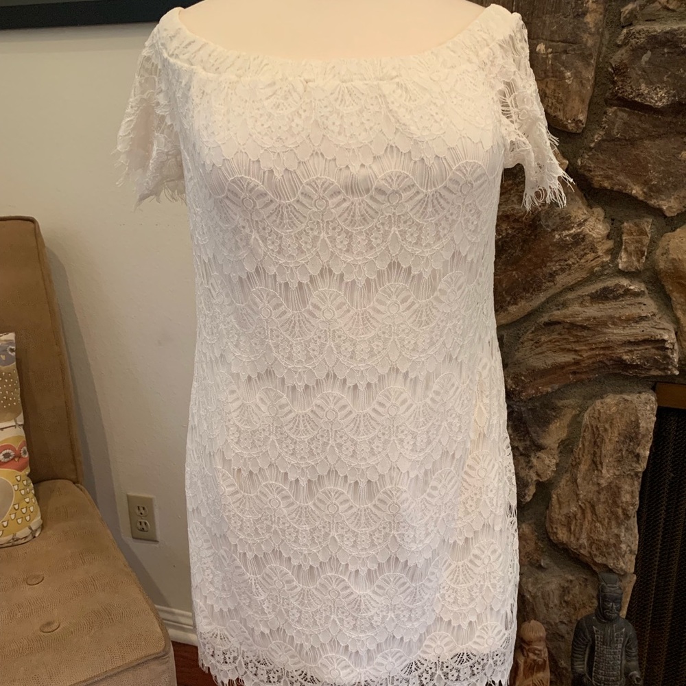 NWT Gorgeous ivory lace dress